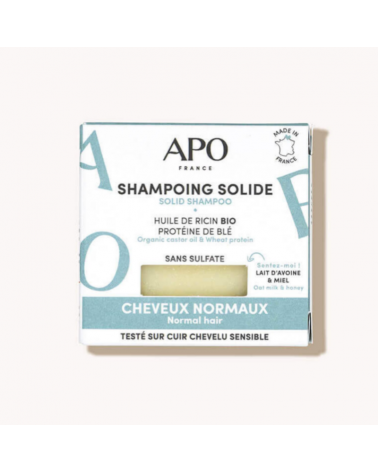 APO shampoing solide cheveux normaux